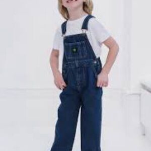 John Deere NWT size 7 denim overall